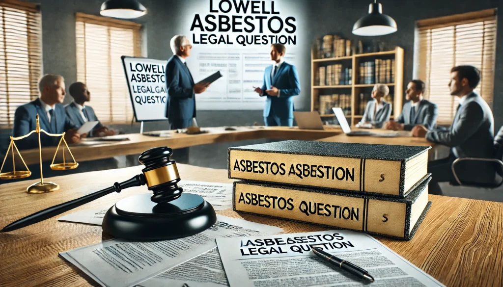 Lowell Asbestos Legal Question