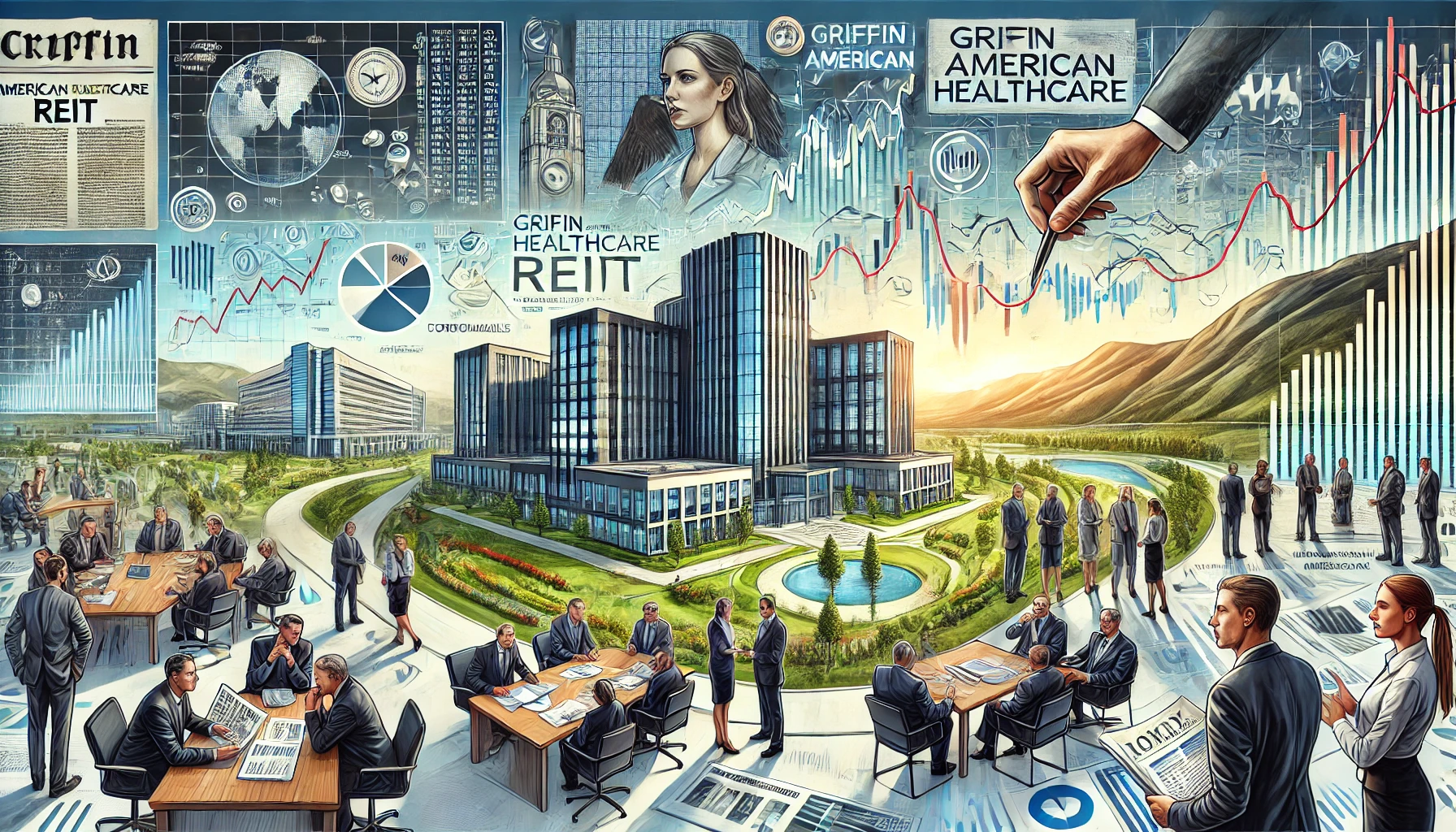 Griffin American Healthcare REIT Lawsuit 2023