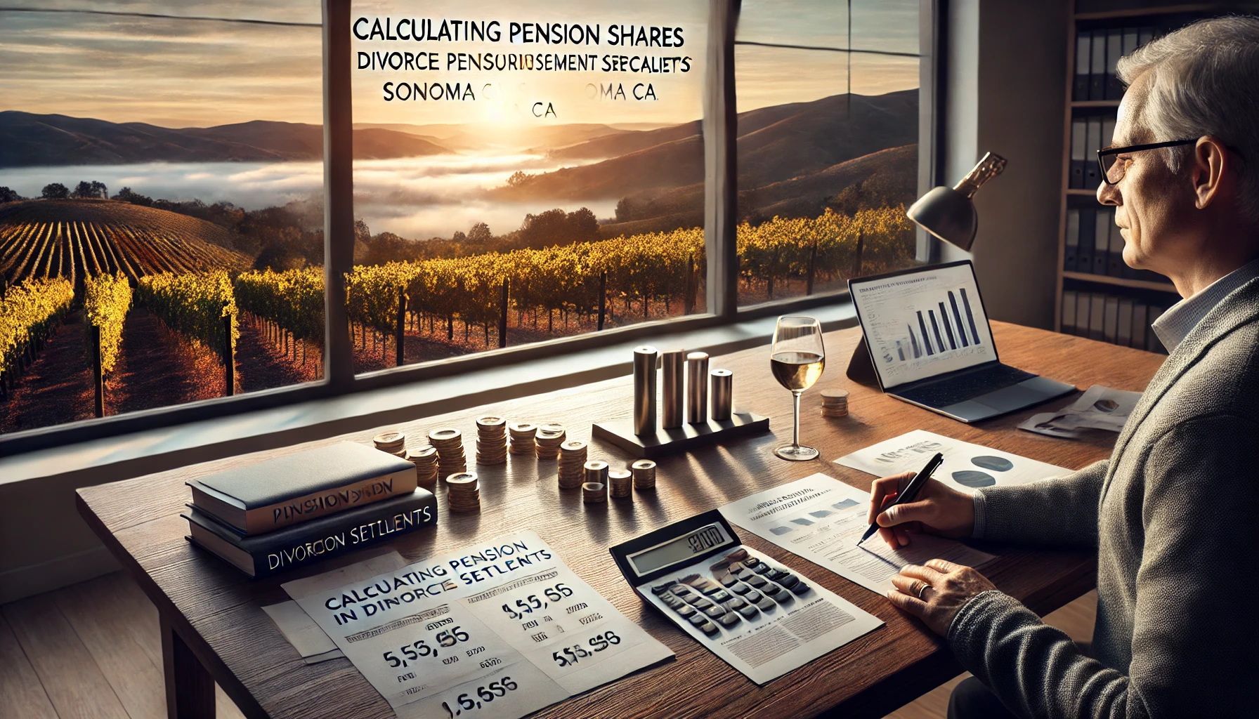 Calculating Pension Shares in Divorce Settlements: Divorce Pension Disbursement Specialists Sonoma CA