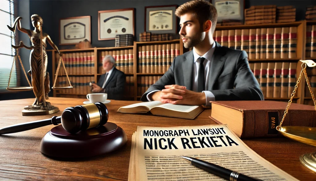 Monograph Lawsuit Nick Rekitia