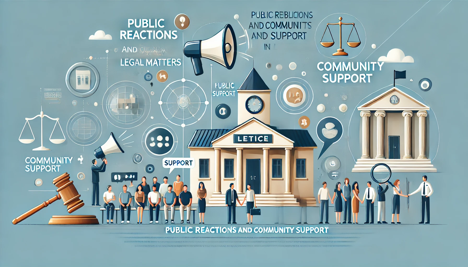 Public Reactions and Community Support in Legal Matters