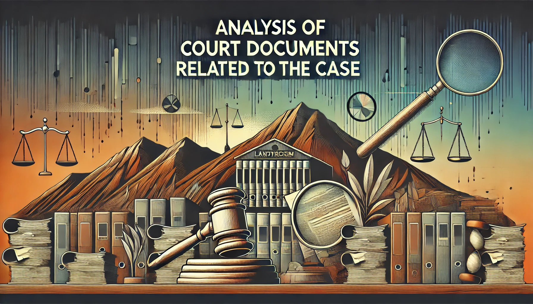 Analysis of Court Documents Related to the Case