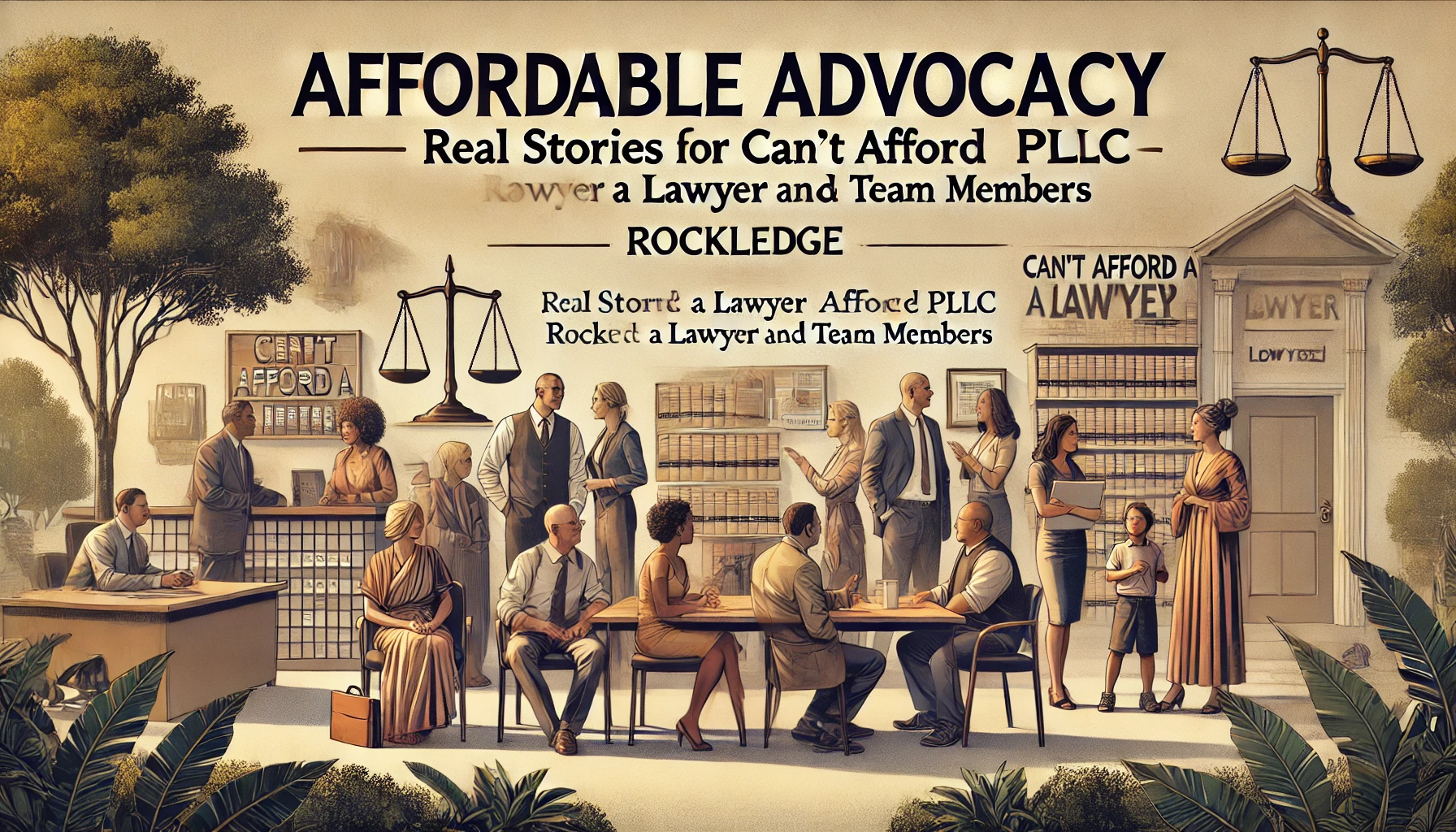 Affordable Advocacy: Real Stories from Can't Afford a Lawyer PLLC Rockledge Clients and Team Members