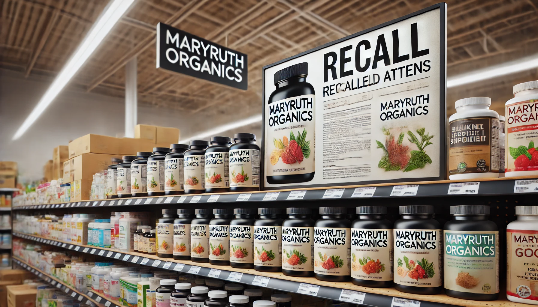 MaryRuth Organics Recall