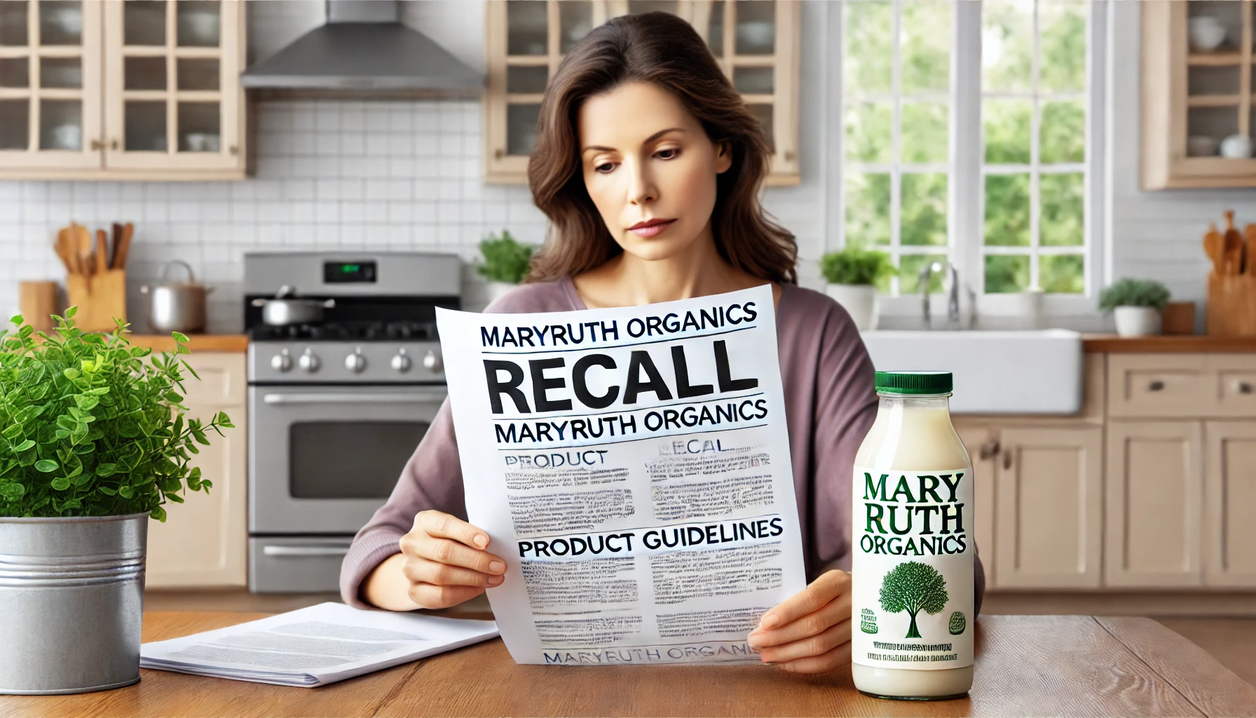 MaryRuth Organics Recall